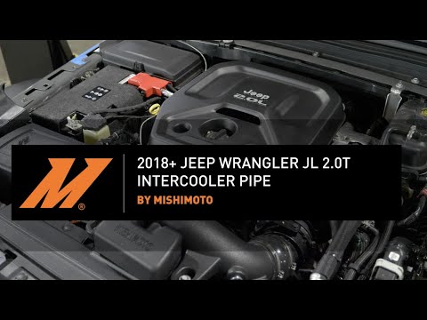 2018-2023 Jeep Wrangler JL 2.0L Performance Intercooler Pipe Installation Guide by Mishimoto
