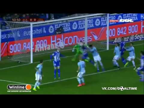 Deportivo Alaves VS Celta de vigo 1-0 goals and hi