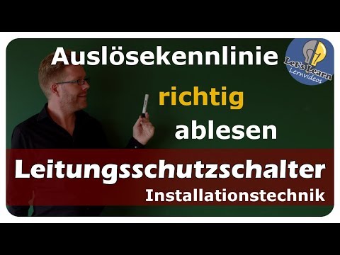 Auslösekennlinie richtig ablesen - Leitungsschutzschalter - einfach und anschaulich erklärt