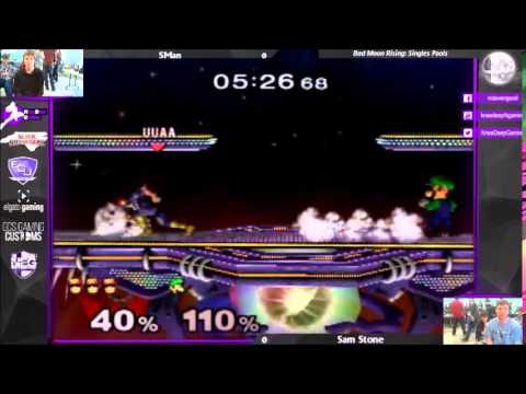NEG| Bad Moon Rising: Sman (Cpt. Falcon) vs Sam Stone (Luigi)