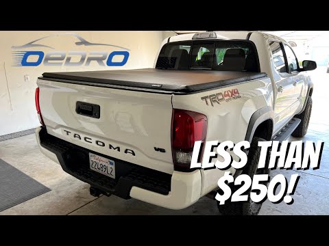 OEDRO 5ft Soft Tri-fold Tonneau Cover for 2016-2023 Toyota Tacoma | How to Install Unboxing Review