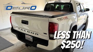 OEDRO 5ft Soft Tri-fold Tonneau Cover for 2016-2023 Toyota Tacoma | How to Install Unboxing Review