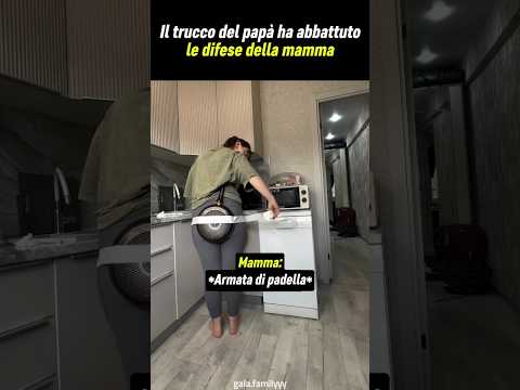 Il trucco del papà ha abbattuto le difese della mamma 🤯