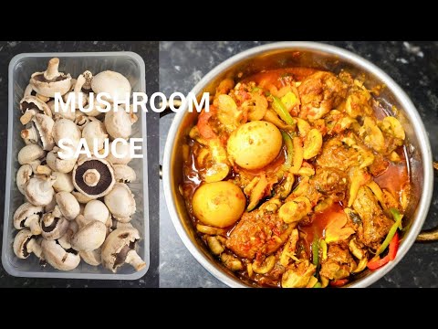 HOW TO MAKE MUSHROOM SAUCE | Chicken With Easy Mushroom Sauce Recipe