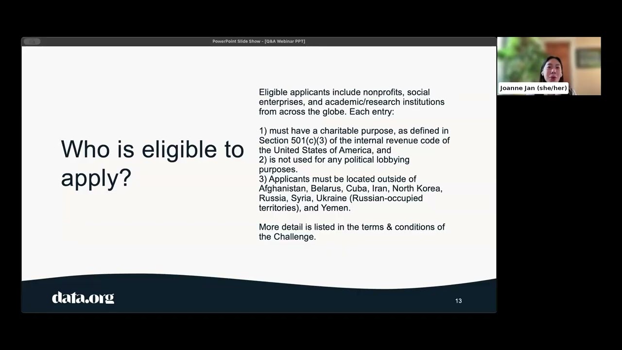 Activate AI: Economic Opportunity Challenge Q&A Session 1