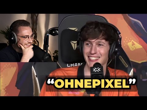ohnePixel Reacts to Boaster Mentioning Him in Valorant Press Conference