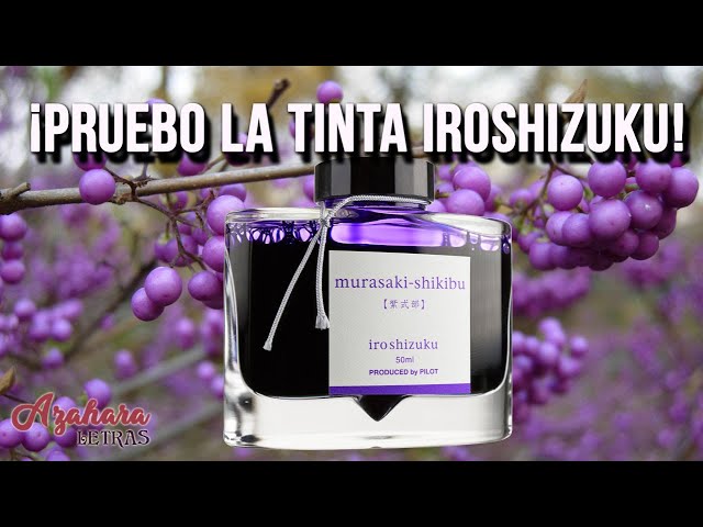 Vídeo relacionado con PILOT Iroshizuku 69222 - Tinta estilográfica (50 ml), diseño de bosque de bambú