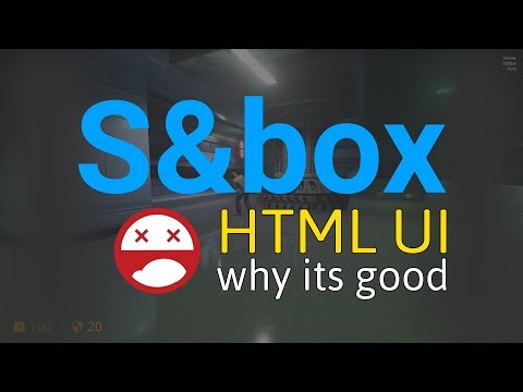 Steam Community :: Video :: S&box by Facepunch | HTML Based User Interface