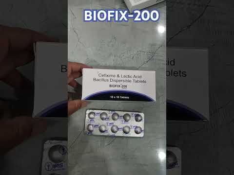 Biofix o cefixime with ofloxacin tablet, packaging size: 10x...