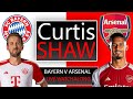 Bayern Munich V Arsenal Live Watchalong (Curtis Shaw TV)