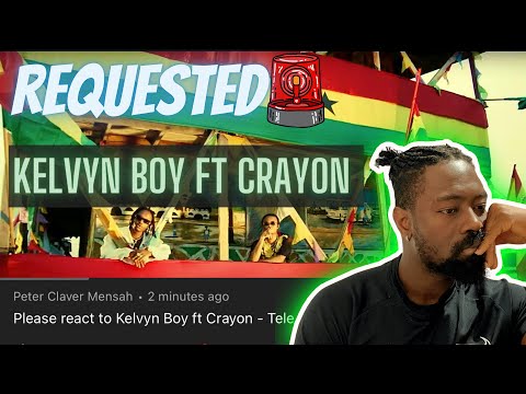 Kelvyn Boy ft Crayon - Tele (Music Video) | Reaction