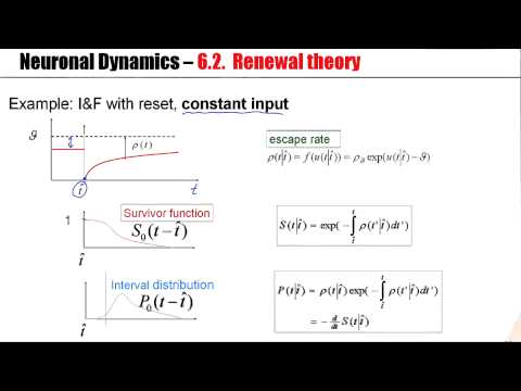 6.2 lnterspike intervals & renewal processes