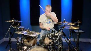 How To Choke The Cymbals (Warning: Jared Gets Injured) - DRUMEO