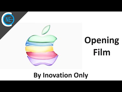 Apple September event 2019 music - Opening film
