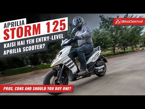 SR Storm 125 CC Aprilia Scooter at ₹ 108000/piece Aprilia