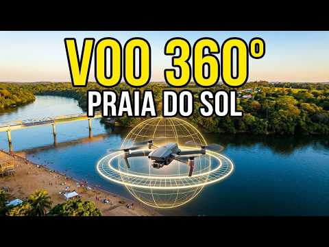 video 360 - VOO 360 NA PRAIA DO SOL - NOVA XAVANTINA MT