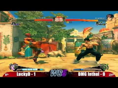LuckyD vs DMG Inthul WINNERS FINALS WB5 SSF4 Singles