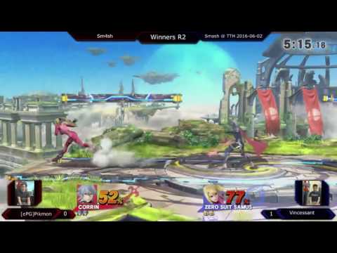 Smash @ TTH - [ePG]Pikmon (Corrin) Vs. Vincessant (ZSS) (Winners R2) - Sm4sh