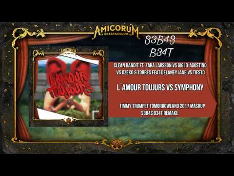 L`Amour Toujours Vs Symphony  - ( Timmy Trumpet Tomorrowland 2017 Mashup )