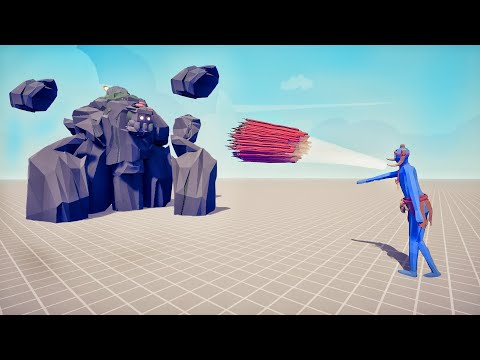 STONE GOLEM 🪨 vs EVERY GOD - Totally Accurate Battle Simulator TABS