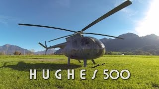 preview picture of video 'Hughes 500, a turbine-powered helicopter'