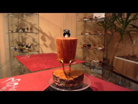 Brand new briar pipe TOM SPANU F bent stand up handmade -  eBay item number: 181626531930