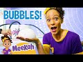 Meekah Makes Bubbles Meekah Full Episodes Science Videos For Kids Blippi Toys