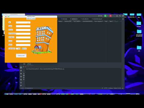 PYTHON ATM APPLICATION (PYTHON ATM UYGULAMASI)