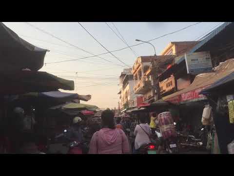 Phsar Leu Thom Tmey Market Siem Reap Province