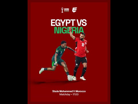 EGYPT vs NIGERIA ; AFCON 2025 THIRD PLACE MATCH. #afcon2025 #totalenergiesafcon2025