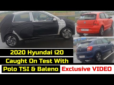 2020 Hyundai i20 caught while on benchmarking test