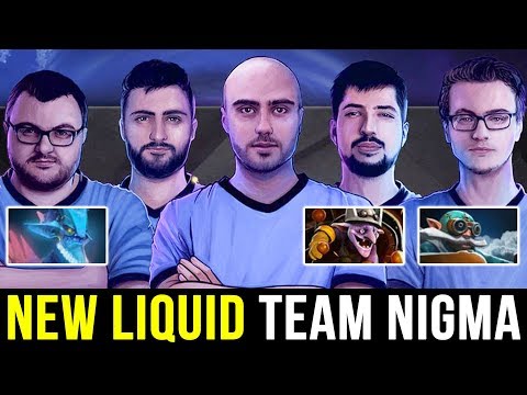New Team NIGMA Hard Practice - MIRACLE W33 MC Unstoppable Party Rank Dota 2