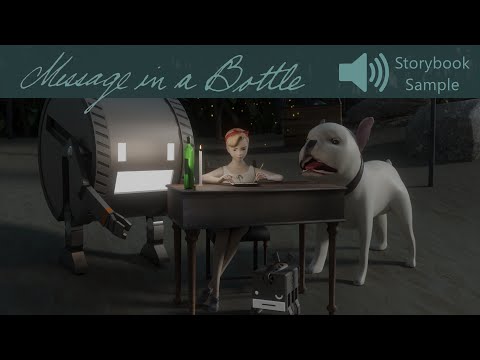 Message in a Bottle storybook sample
