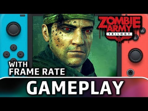 Zombie Army Trilogy | First 10 Minutes With Frame Rate on Switch