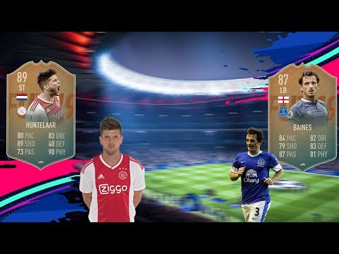FLASHBACK BAINES AND HUNTELAAR UNLOCKED FIFA19 ROAD TO GLORY EP76