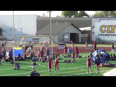 JVB 200m Heat 3 at Marina HS 4-5-17 - Los Alamitos Boys