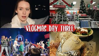 VLOGMAS DAY 3: meeting, errands, mini makeup haul!