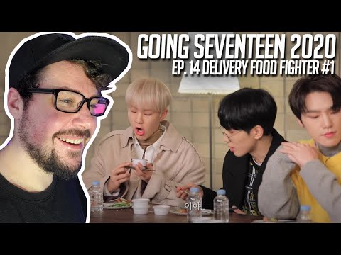 Mikey Reacts to [GOING SEVENTEEN 2020] EP.14 Delivery Food Fighter #1