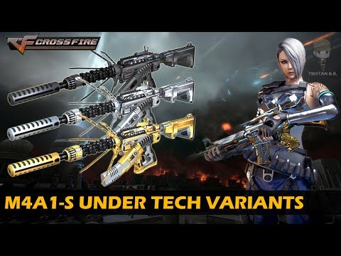 CrossFire China || M4A1-S Under Tech + Variants (Showcase)