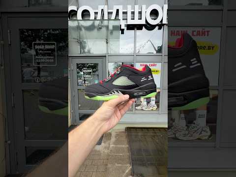 фото nike air jordan 5 retro low x clot 'jade' 0