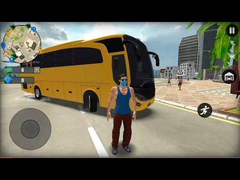 Go To Town 6: New 2021 #5 Driving To Home On Police Car - Huge Open City  - GTA 6 Android Gameplay