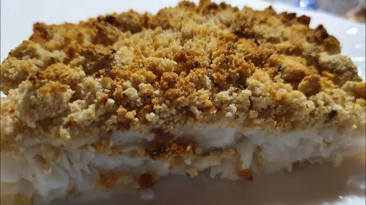 FILETTI DI MERLUZZO GRATINATI FRIGGITRICE AD ARIA