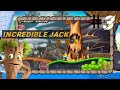 Incredible Jack All Bosses Jumping & Running  (treetops. Sand-filled tombs ,Icy caves ,lava pits)