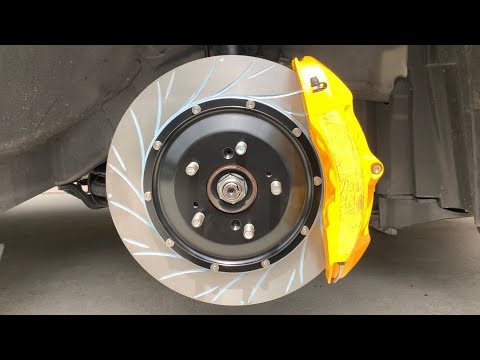 Honda Odyssey Big Brake Kit Install DIY