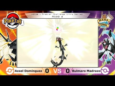 Azael Dominguez VS Bulmaro Madrazo - RONDA 3 VGC19 Premier Challenge Ultra Series #1