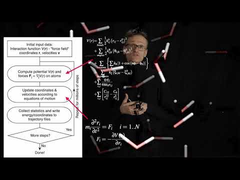 Lecture 06, concept 10: Flowchart of a typical simulation - femtosecond steps
