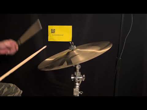 CRACKED 17" K ZILDJIAN CHINA BOY cymbal, BLOCK LETTER, DEMO VIDEO! image 10