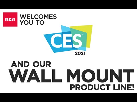CES 2021 RCA Wall Mounts