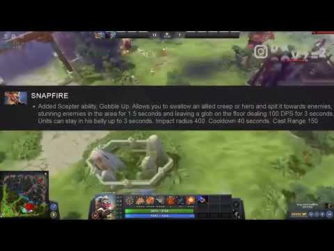 Dota 2 gameplay update 7.25