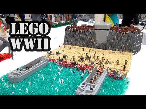 LEGO WWII D-Day Beach Landing | BrickFair Virginia 2018